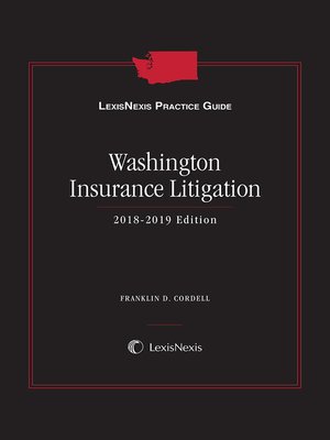 cover image of LexisNexis Practice Guide: Washington Insurance Litigation